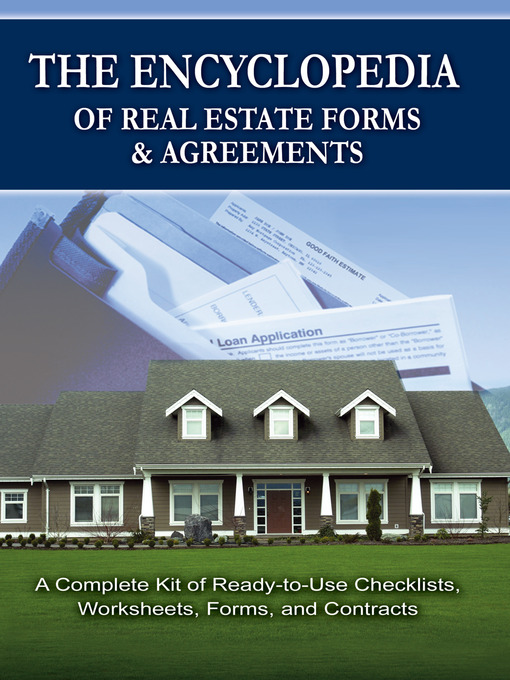 Title details for The Encyclopedia of Real Estate Forms & Agreements by Atlantic Publishing Co. - Available